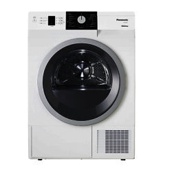 Panasonic NR-P8ER1WGB Heat Pump Condenser Tumble Dryer, 8kg Load, A+++ Energy Rating, White